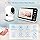 HelloBaby No WiFi Baby Monitor 5" Screen 30-Hour Battery Pan-Tilt-Zoom Video Upgrade with Camera and Audio, Night Vision, VOX, 2-Way Talk, 8 Lullabies and 1000ft Range, HB6550